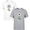 Футболка унисекс Peace Flower Модный слоган Мужская Женская Футболка Топ
