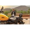 Royal Enfield "Meteor 350cc" Passenger Backrest Mount With Brown Backrest Pad