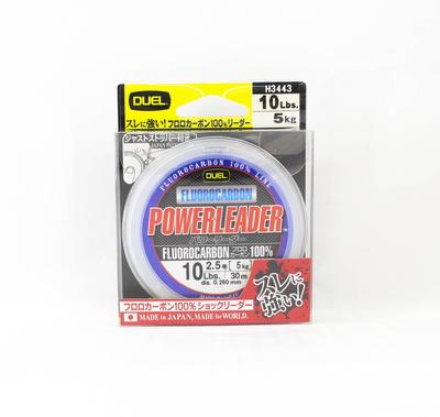 Yo Zuri Duel Hardcore Power Leader Флюорокарбон 10lb 30м H3443 (0906)