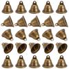 50 шт. Железные подвески-колокольчики, Колокольчик, Античное бронзовое покрытие, 38x37 мм, Отверстие: 5мм
