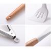 Силиконовые кухонные принадлежности, термостойкие кухонные принадлежности, набор антипригарных инструментов для выпечки, ковш, лопатка для взбивания яиц, аксессуары для барбекю