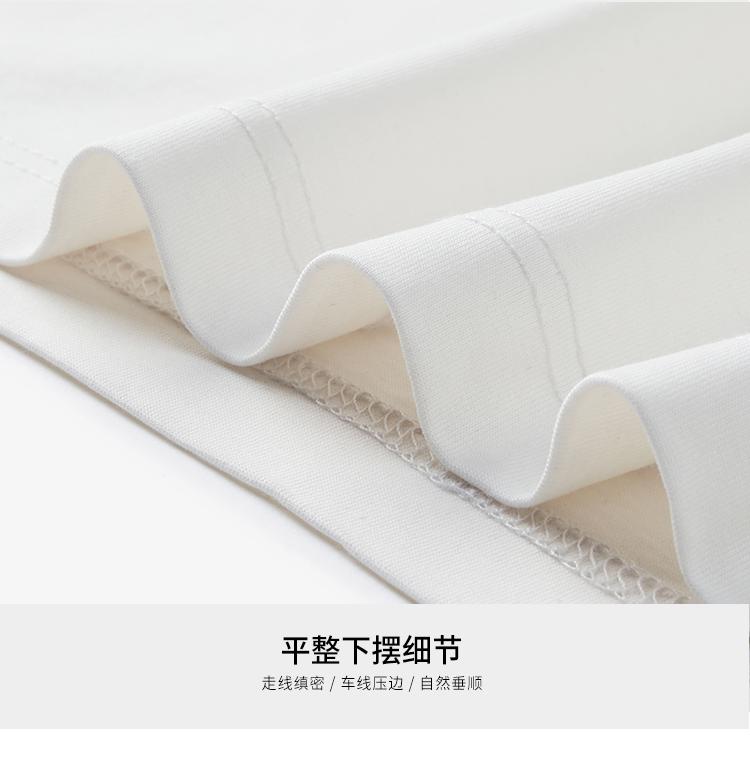 9.7% Mulberry Silk Lightweight, Smooth, Breathable and Easy to Care for: Summer New Gradient Round Neck Short sleeved T-shirt for Men