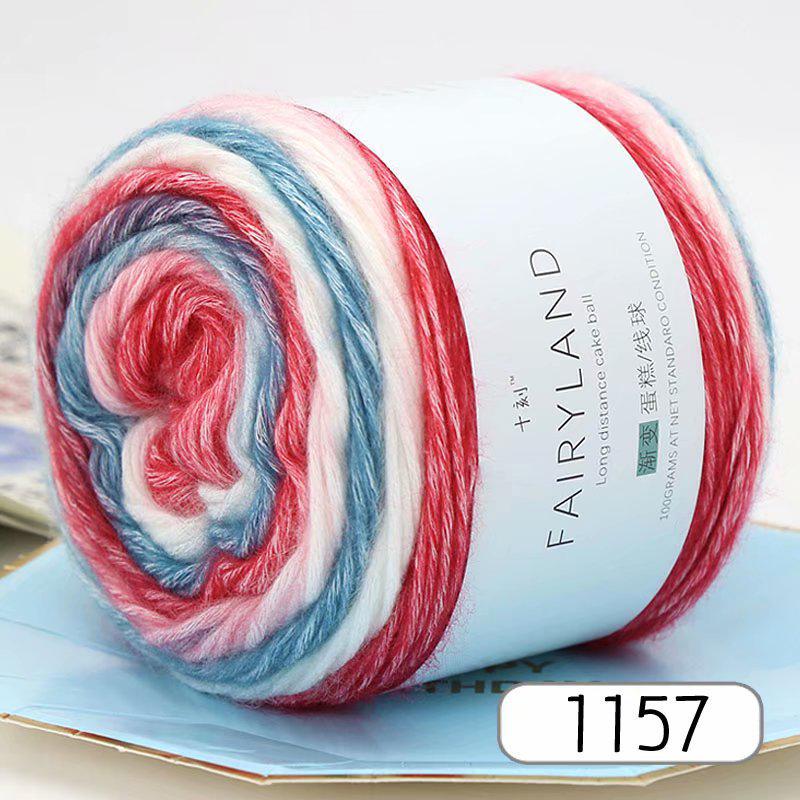 Ten Moments Soft Gradient Wool Yarn for Sweaters, Hats, Shawls & Scarves