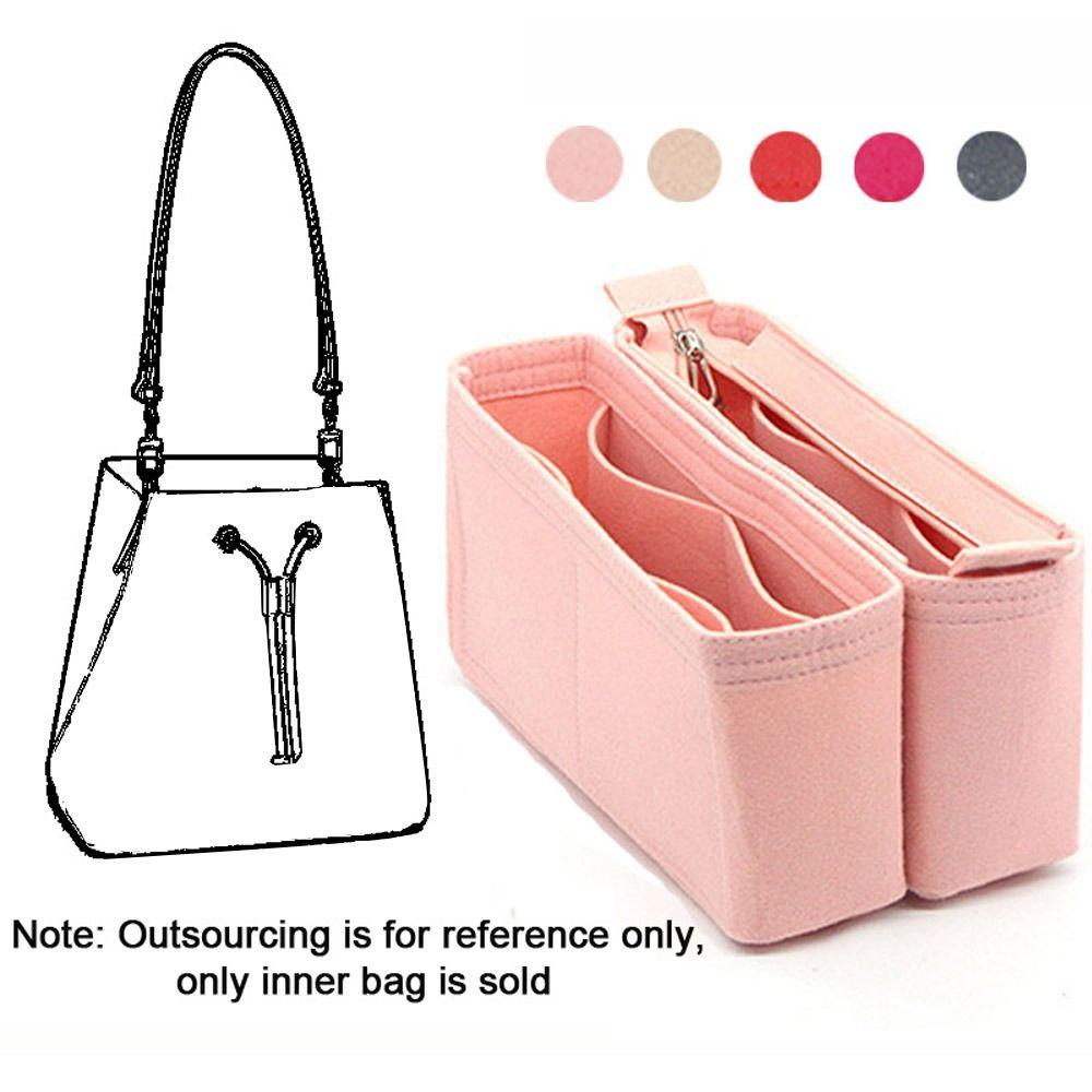 Portable Organizer Pouch Inner Bag Felt Insert Bag Handbag Insert Bag Purse Liner