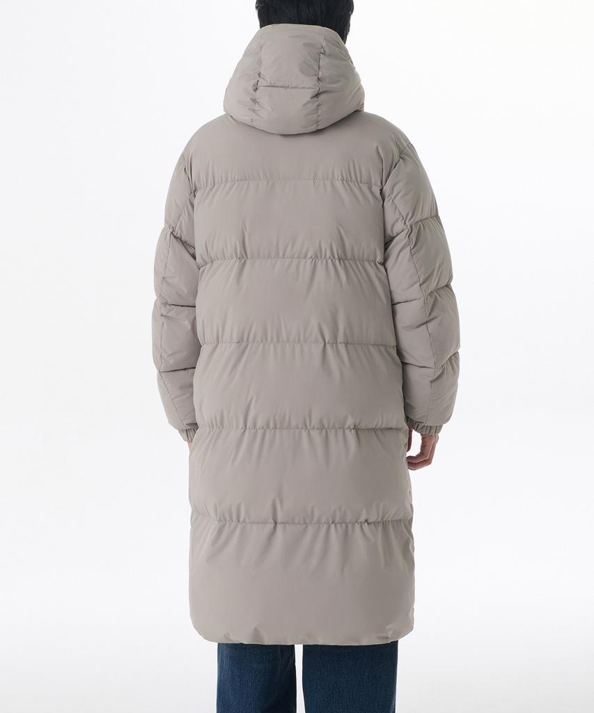 Musinsa Standard Daily Puffer Long Padded Parka [Light Beige]