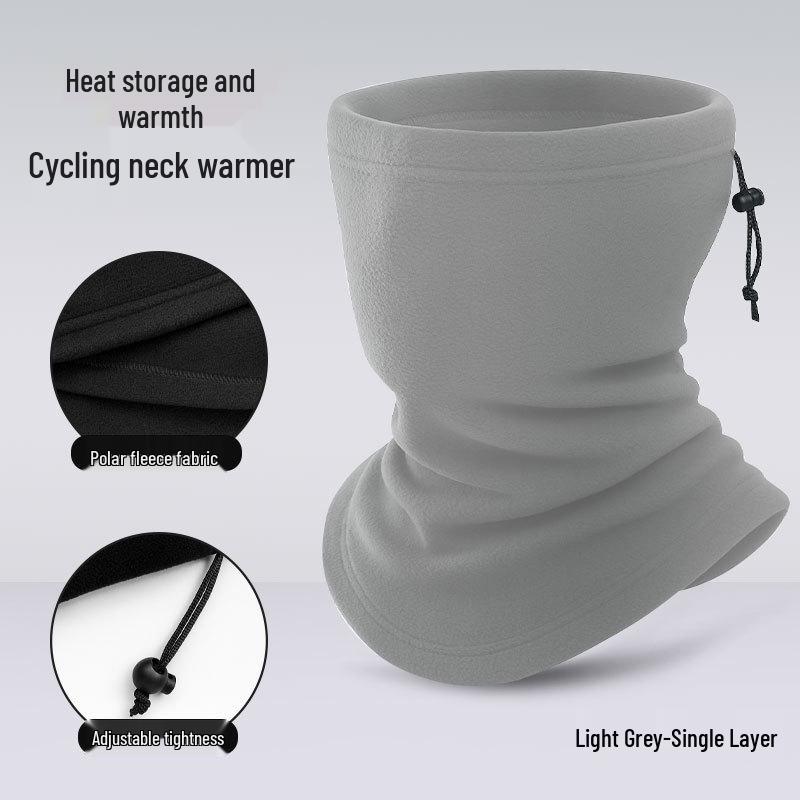 Регулируемая многофункциональная манишка: Ветрозащитный гейтор для катания на лыжах и велосипеде на осень и зиму