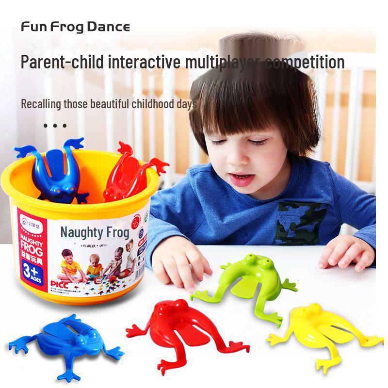 Нетоксичная прыгающая игрушка-лягушка: Игра «Прыгающая лягушка» для детей и родителей