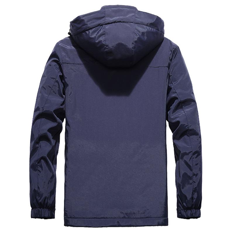 Мужская быстросохнущая одежда Charge большого размера для активного отдыха на осень и зиму, средняя и длинная флисовая куртка с капюшоном, куртка, топ