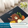 Универсальный дверной коврик для ванной комнаты, кухни, туалета, спальни и крыльца