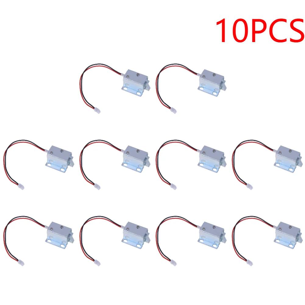 2-5 шт. DC 5V-6V 12V Магнитный замок Мини Маленький размер Соленоид Электромагнитный Электронный Замок для Шкафчика Шкафа Ящика Двери
