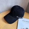 Embroidered Breathable Cotton Letter Cap With Wide Brim Sunshade Sports Outdoor