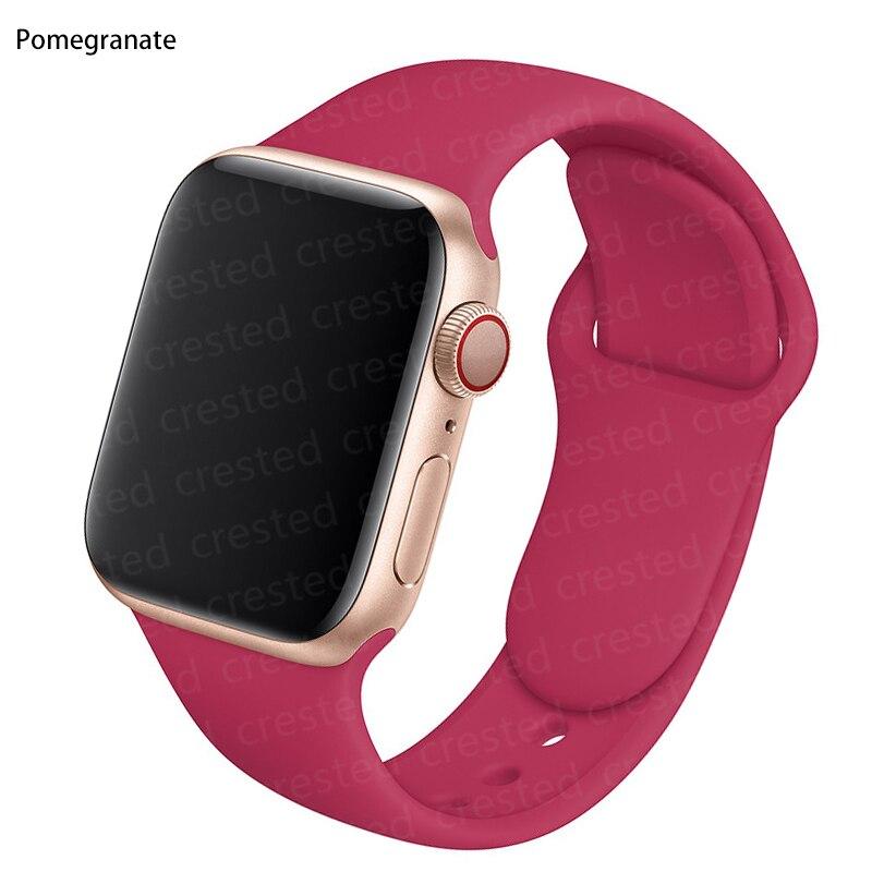 Спортивный браслет-ремень, силиконовый ремешок для Apple Watch, ремешок 8, 7, 41 мм, 45 мм, SE 6, 44 мм, 40 мм, 38 мм, 42 мм, резиновый мягкий ремешок для часов iWatch серии 5, 4, 3, 2, 1