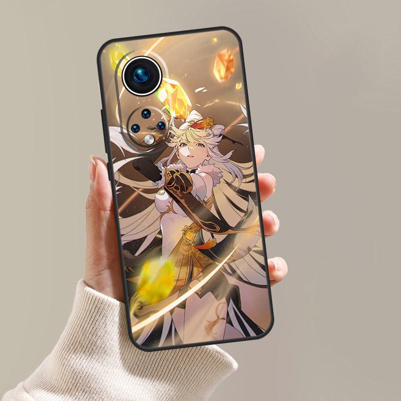 Чехол Ningguang Genshin Impact для Honor Magic 8 7 6 5 Pro 400 200 50 70 90 Lite X8c X8b X9a X9b X9c X9d Win RT