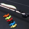 Set of 10 Fishing Hook Keeper for Fishing Rod Pole Fishing Lures Bait Safety Holder Fishing Tackle