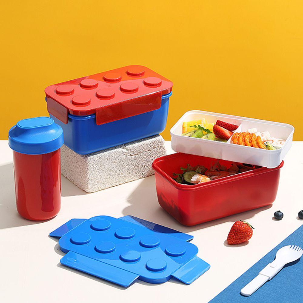 Sealed Creative Lunch Box DIY Food Container Portable Picnic Fruit Salad Box Children