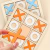 2pcs, Tic Tac Toe Board Game - Classic Family Game for Kids