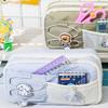Large Capacity Pencil Case Dirt-proof Stationery Organizer High Quality Pen Box  Gift