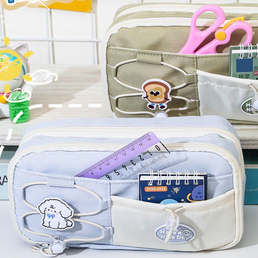 Large Capacity Pencil Case Dirt-proof Stationery Organizer High Quality Pen Box Gift