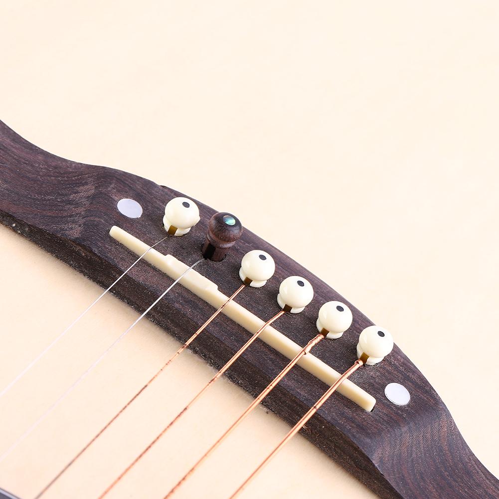 135 штифтов для струн из розового дерева, сменные детали для гитарного бриджа