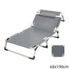 Многофункциональный складной шезлонг из стальной трубы, простой домашний односпальный ультралегкий ночной кровать, офисная кровать для сна, походная кровать для кемпинга, туристическая кровать