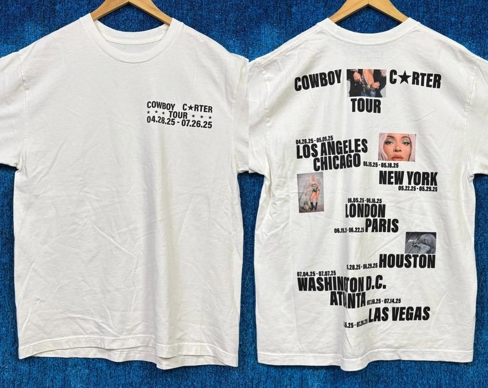 Футболка Beyonce Cowboy Carter Tour Country Размер S-5XL Comfort Colors Унисекс