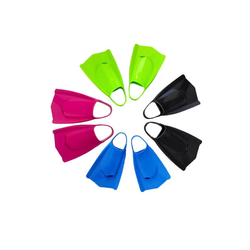 New Size 36-37 Arrival Support Print logo Custom Color Short Blade Snorkel Fins Pool Training Flipper Swimming Fins