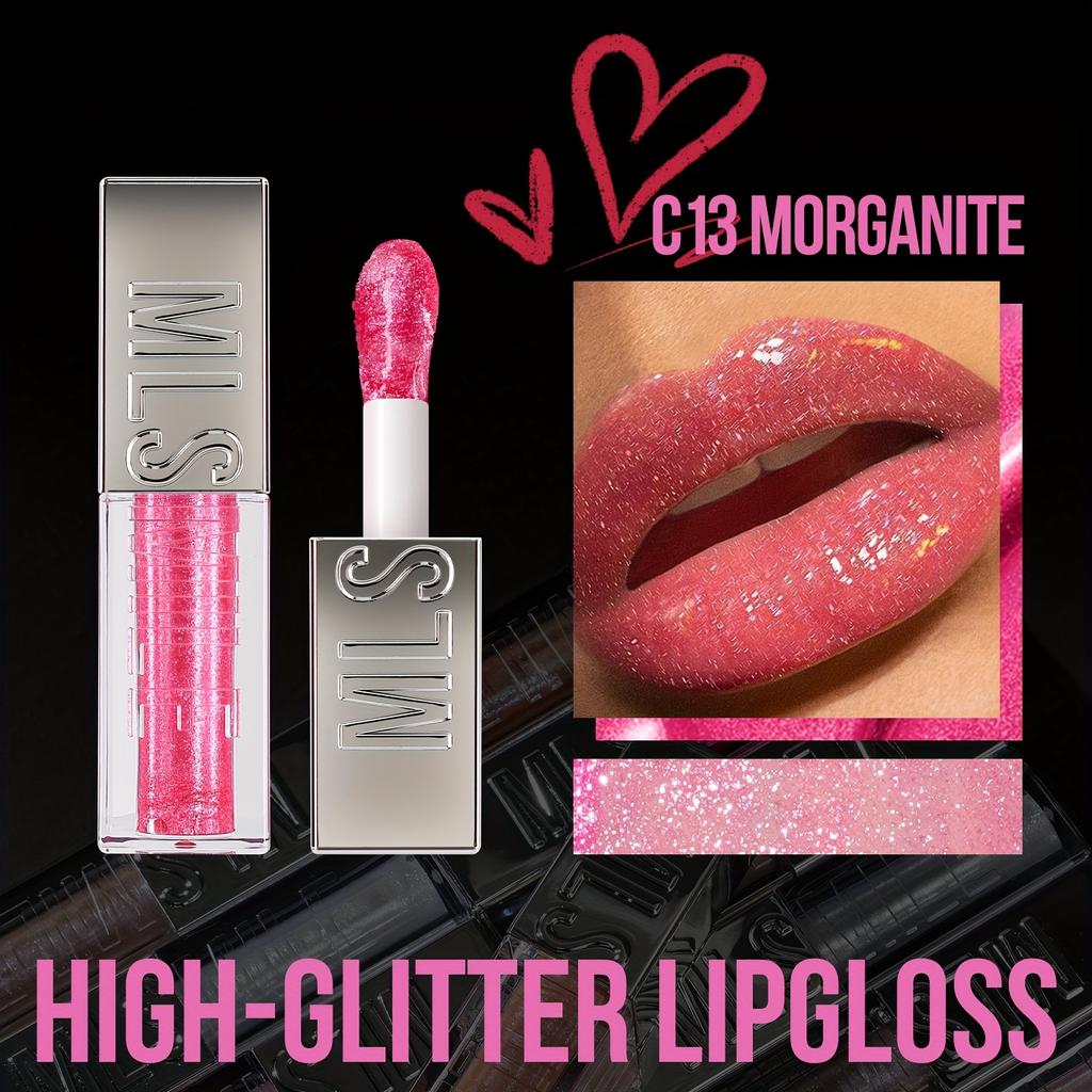 Блеск для губ Sparkling Diamond, 6 цветов, увлажняющая нелипкая формула, жидкая помада для губ, идеальный вариант для праздничных вечеринок и подарков