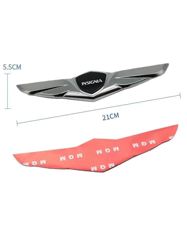 BBFE3 Car modification car stickers 3D metal badge hood decal high-end decorative stickers for OPEL Insignia WITH Logo car Accessories