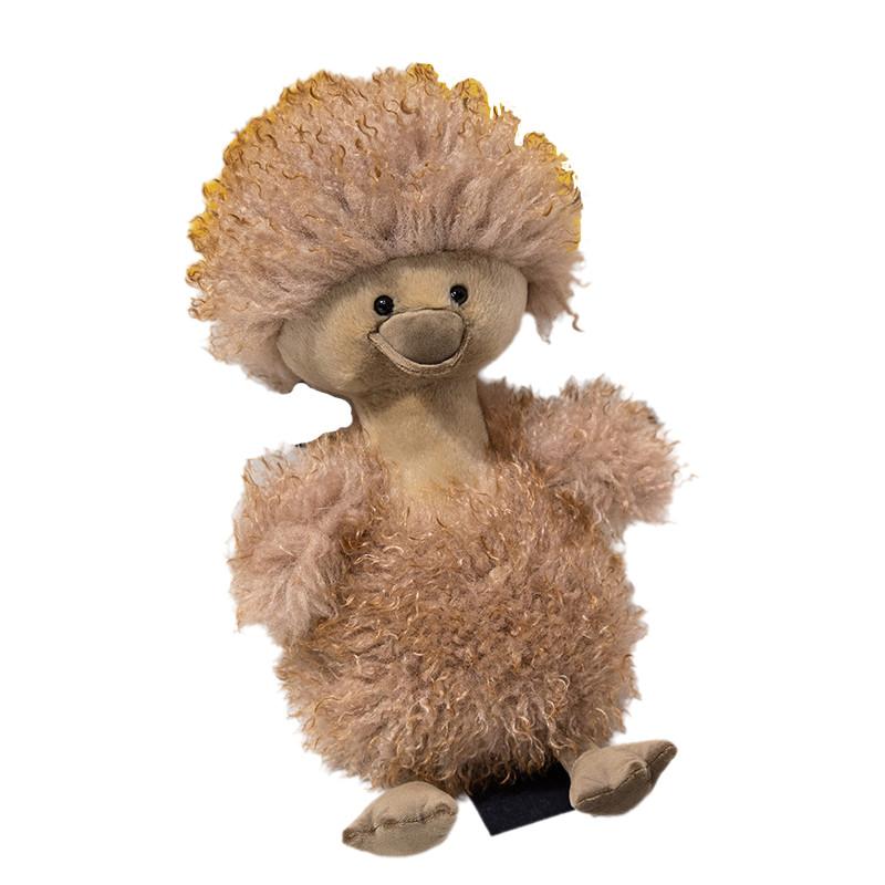 Charming Yellow Plush Duckling Doll Cute And Fluffy Stuffed Animal For All Ages