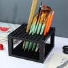 Artist Gallery Student Pigment Pen Art Brushes Organizer Paint Brushes Storage Rack Pencils Holder