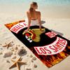 Gang Motorcycle enthusiasts Hells Angels Motorcycle Club beach towel outdoor camping vacation swimming beach towel outdoor absorbent bath towel Y8