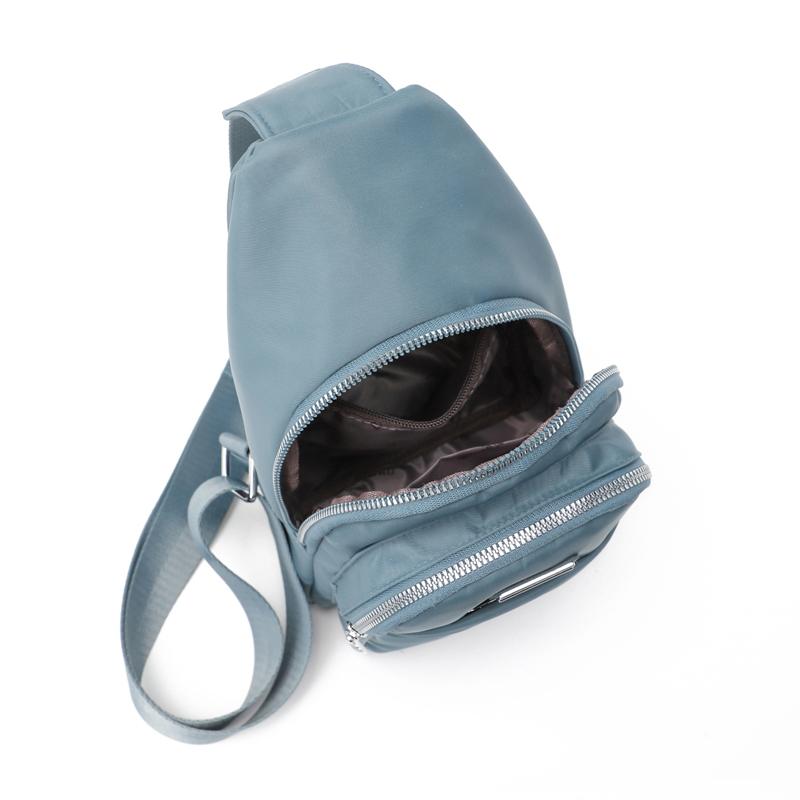 Нагрудная сумка Женская сумка через плечо Сумка через плечо Спортивная многослойная сумка