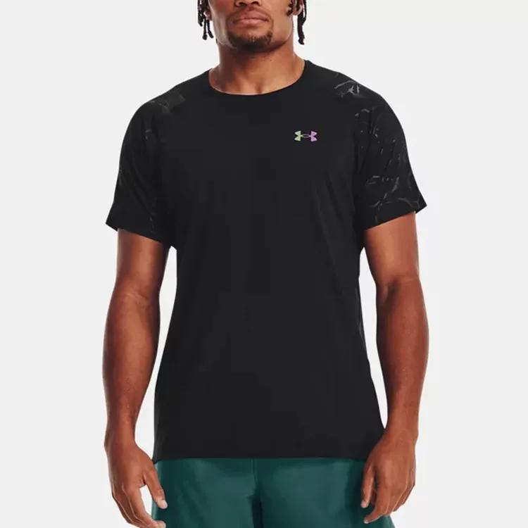 Under Armour RUSH T Shirt Men's Black (Unisex) T-Shirts 1376790 001
