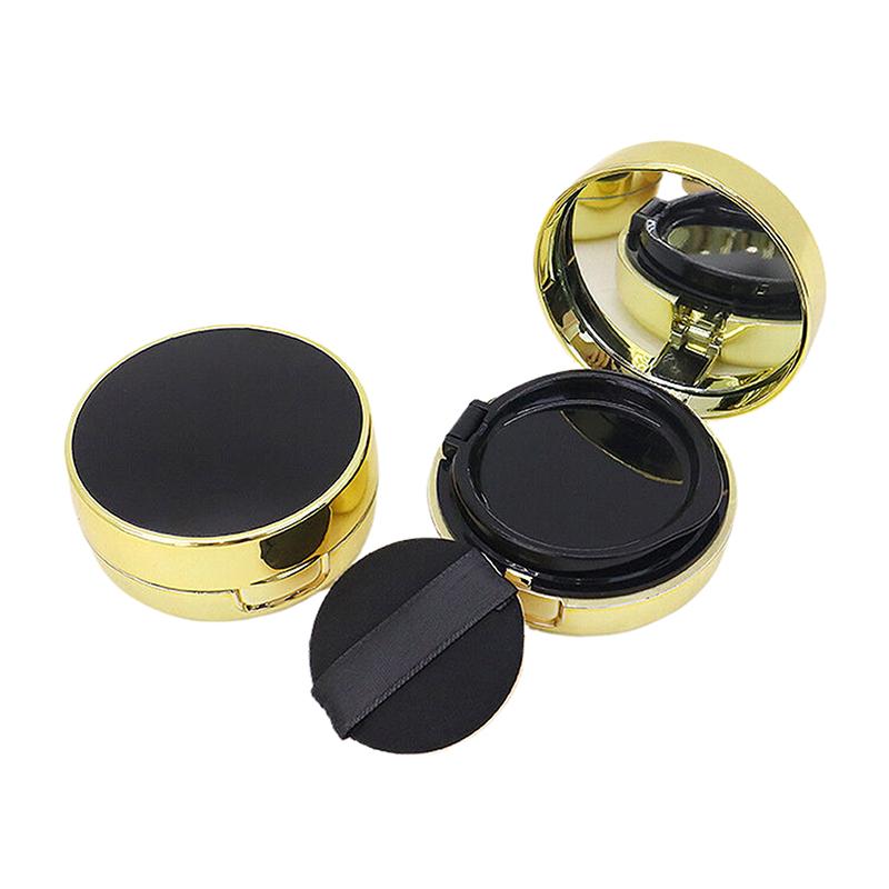 Мини-воздушная подушка для поделок, пустая шкатулка для пуховки с зеркалом, контейнер для косметики Bb Cream со спонжем, футляр для макияжа, уход за кожей