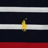 Polo Ralph Lauren SS25 Поло с коротким рукавом и вышивкой логотипа пони в полоску Мужские топы MNPOKNI1N821751-600
