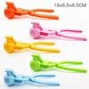 Snowball Clamp Duck Snowflake Grenade Shape Snowball Making Tongs Winter Outdoor Snow Play Sports Toys Snowball Throwing Tool