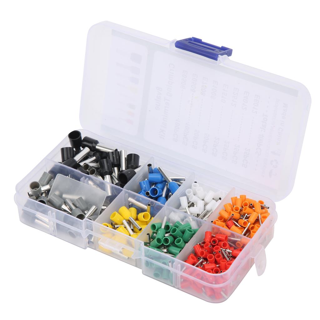400Pcs Insulated Terminal Wiring Crimp Connector Industrial Supplies AWG 22 ‑ 10