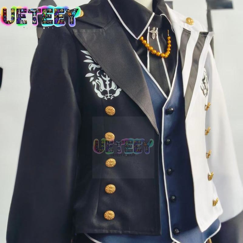 UETEEY COS Demon Butler and Black Cat Beren Clarene Cosplay Costume Halloween Anime Clothes Custom Size