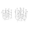 304 Stainless Steel Skewers Stand Set Multifunction Grill Dehydration Rack Fryer Accessories for