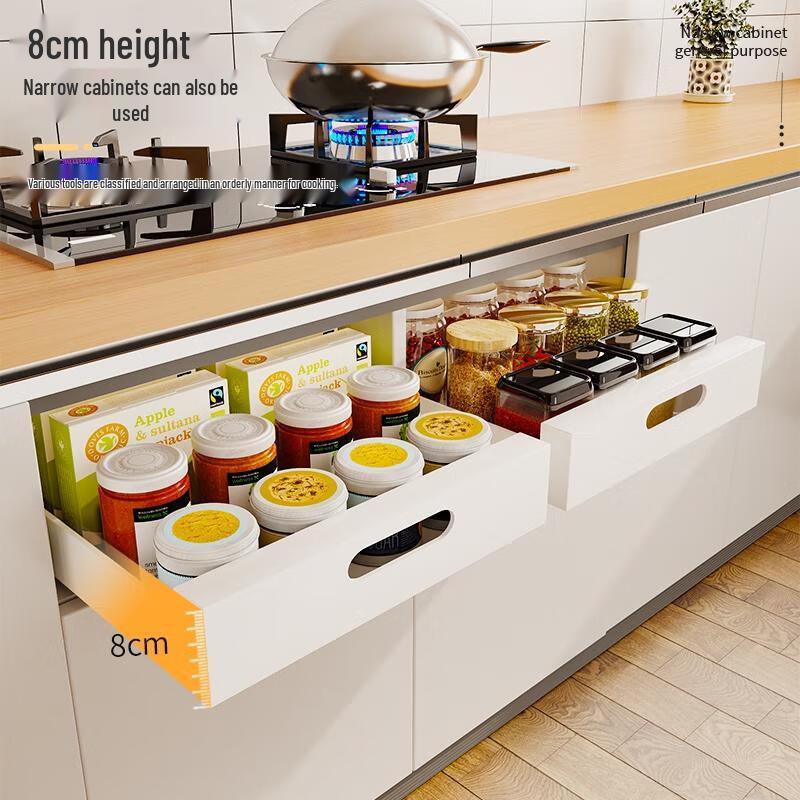 Chun Na Kitchen Cabinet Pull-Out Storage Basket