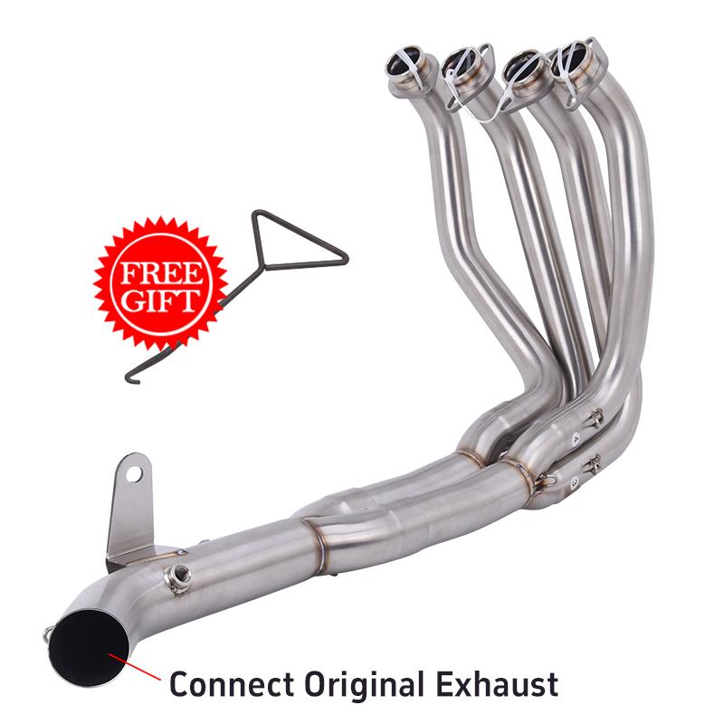 Slip On For KAWASAKI Ninja Z900 SE 2025 2026 Motorcycle Exhaust Escape System Euro5 Front Link Pipe Connect Original Muffler
