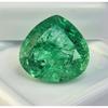 Beautiful Colombia Green Emerald Natural Pear Cut 9-11 Ct Certified Gemstone