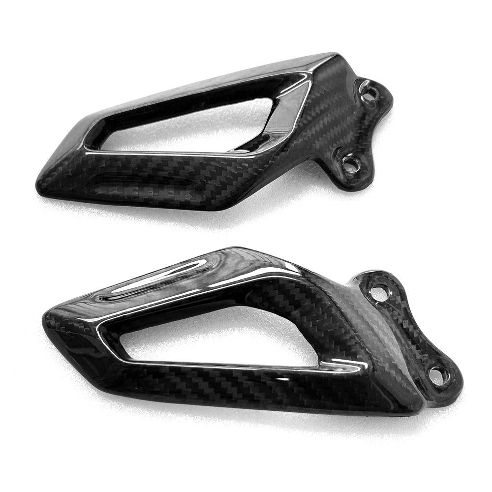 BMW S1000RR Carbon Fiber Footrest Guard for Motorcycle Protection