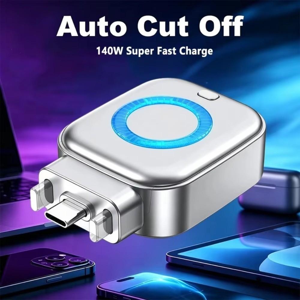 140W Fast Charging Intelligent Power Outlet Stopper USB C Adapter Phone Charging