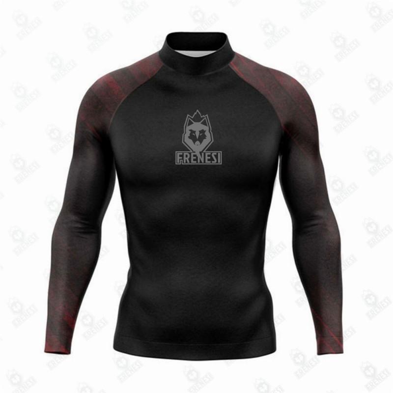 Mens UPF 50 Long Sleeve Rash Guard Surfing Snorkeling Beach Sun Protection