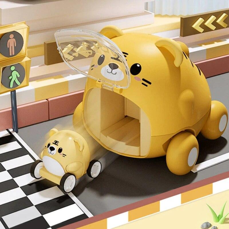 Игрушечная машина для малышей, подарок на день рождения, игрушки, мультяшный автомобиль для младенцев и мальчиков, интерактивная игрушка для детей