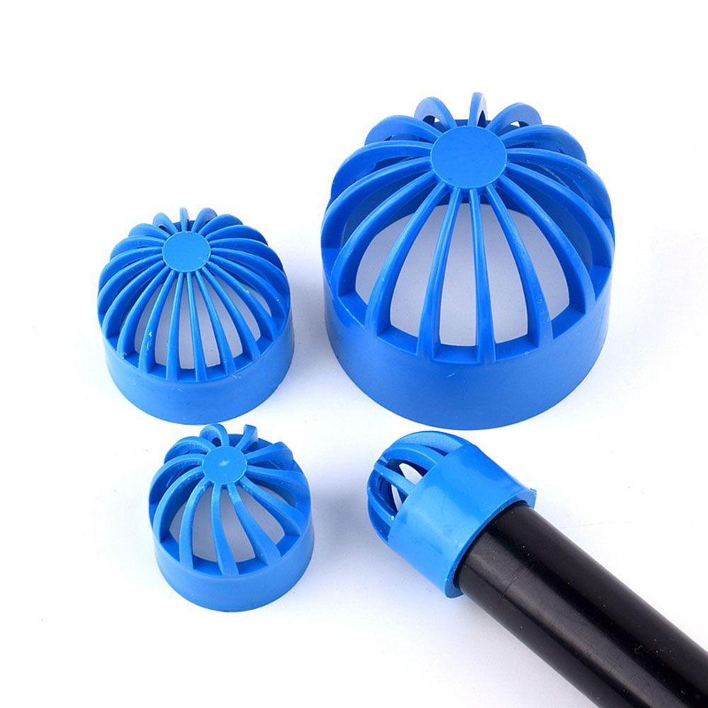 Round Fish Tank Net Filter Pipe Air Duct Vent Cover Water Tank Hood Guard Mesh Breathable Cap