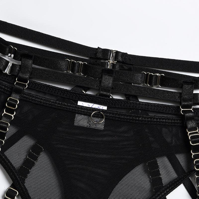 Женское сексуальное нижнее белье, модное сетчатое нижнее белье с длинными рукавами, удобное высококачественное перспективное эротическое нижнее белье, комплект