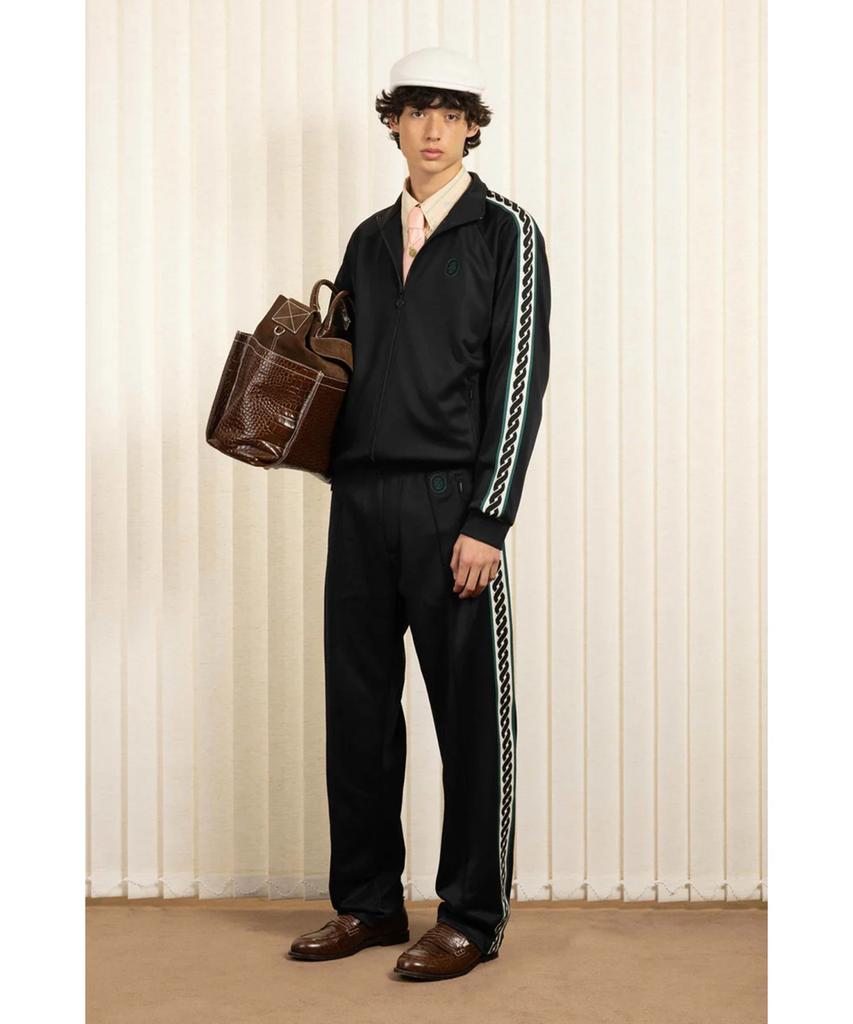 DROLE DE MONSIEUR Le Track Pants Tresse D0Pta25001Bkx