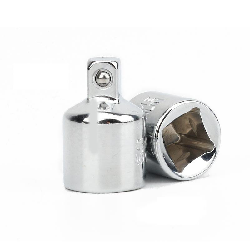 1/4" 3/8" 1/2" Ratchet Wrench Adapter Chrome Vanadium Steel Sleeve Adapter Drive Socket Converter Wrench-sleeve Joint Converter
